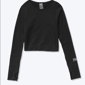 PINK Seamless Cropped Top